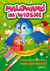 Malowanki na wiosnę - Opracowanie Zbiorowe | mała okładka