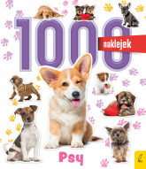 1000 naklejek Psy -  | mała okładka