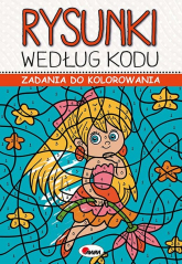 Zadania do kolorowania Rysunki według kodu - Piotr Kozera | mała okładka