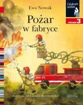 Pożar w fabryce Czytam sobie Poziom 3 - Ewa Nowak | mała okładka