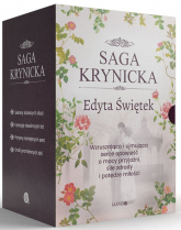 Pakiet Saga Krynicka Sekrety kobiecych dusz / Fantazje niewinnych lat / Porywy namiętnych serc / Uroki promiennych dni -  | mała okładka