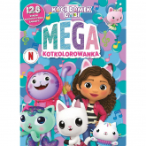 Mega KOTkolorowanka. Koci Domek Gabi -  | mała okładka