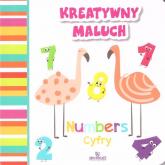 Cyfry / Numbers. Kreatywny maluch - Praca zbiorowa | mała okładka