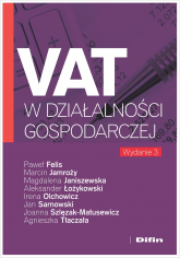 VAT w działalności gospodarczej wyd. 3 -  | mała okładka