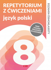 Język polski repetytorium ósmoklasisty z ćwiczeniami egzamin ósmoklasisty - Katarzyna Ziemczak | mała okładka