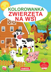 Zwierzęta na wsi. Kolorowanka - Jarosław Żukowski | mała okładka