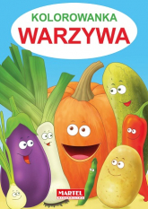Warzywa kolorowanka - Jarosław Żukowski | mała okładka