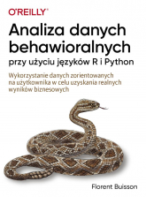 Analiza danych behawioralnych przy użyciu języków R i Python -  | mała okładka