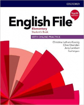 English File 4E Elementary SB Online Practice - Latham-Koenig Christina, Oxenden Clive | mała okładka