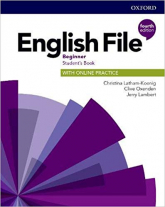 English File 4E Beginner SB Online Practice - Latham-Koenig Christina, Oxenden Clive | mała okładka