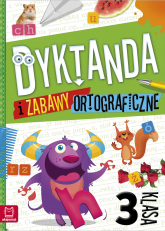 Dyktanda i zabawy ortograficzne. Klasa 3 - Bogusław Michalec | mała okładka
