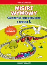 Mistrz wymowy ćwiczenia logopedyczne z głoską l wyd. 2 - Agnieszka Paruszewska | mała okładka