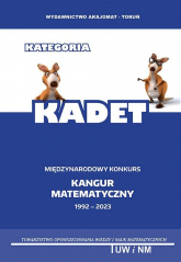Matematyka z wesołym kangurem poziom Kadet 2023 - Opracowanie Zbiorowe | mała okładka