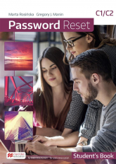 Password Reset C1/C2 Zestaw Książka ucznia papierowa + odzwierciedlenie - Manin Gregory J., Rosinska Marta | mała okładka