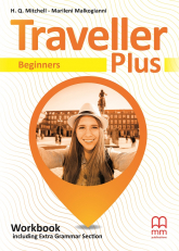 Traveller Plus Beginners Workbook With Additional Grammar - Malkogianni Marileni, T.J. Mitchell | mała okładka