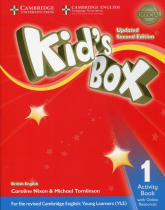 Kid's Box Updated Second Edition 1 Activity Book with Online Resources - Nixon Caroline, Tomlinson Michael | mała okładka