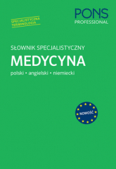 Słownik specjalistyczny medycyna pol/ang/niem - Opracowanie Zbiorowe | mała okładka