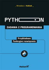 Python. Zadania z programowania. Przykładowe funkcyjne rozwiązania -  | mała okładka