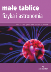 Fizyka i astronomia małe tablice - Witold Mizerski | mała okładka