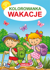 Wakacje. Kolorowanka - Jarosław Żukowski | mała okładka