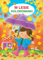 W lesie kolorowanka - Jarosław Żukowski | mała okładka