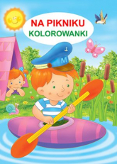 Na pikniku kolorowanka - Jarosław Żukowski | mała okładka