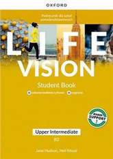 Life Vision Upper-Intermediate B2 Student's Book + e-book - Opracowanie Zbiorowe | mała okładka