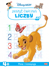 Disney uczy classic Zeszyt ćwiczeń. Liczby UDZ-9304 -  | mała okładka