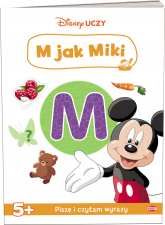 Disney uczy Miki M jak Miki UAL-9302 - Opracowanie Zbiorowe | mała okładka