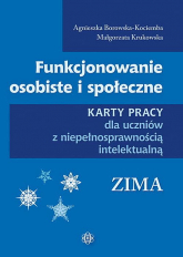 Funkcjonowanie osobiste i społeczne Zima - Borowska-Kociemba Agnieszka, Krukowska Małgorzata | mała okładka