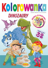 Dinozaury. Kolorowanka - Ernest Błędowski, Włodzimierz Kruszewski | mała okładka