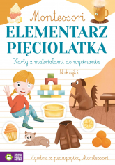 Elementarz pięciolatka. Montessori - Zuzanna Osuchowska | mała okładka