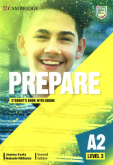 Prepare Level 3 Student's Book with eBook - Joanna Kosta | mała okładka