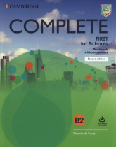 Complete First for Schools Workbook without Answers with Audio Download -  | mała okładka