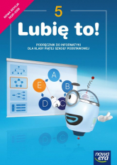 Informatyka Lubię to podręcznik dla klasy 5 szkoły podstawowej EDYCJA 2021-2023 - Michał Kęska | mała okładka