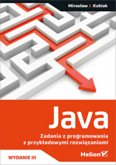 Java. Zadania z programowania z przykładowymi rozwiązaniami wyd. 3 -  | mała okładka