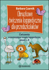 Obrazkowe ćwiczenia logopedyczne dla przedszkolaków -  | mała okładka