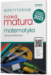 Nowa matura 2024 Matematyka repetytorium zakres podstawowy - Konstantynowicz Anna, Pająk Małgorzata | mała okładka