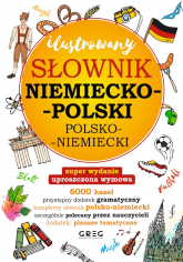 Ilustrowany słownik niemiecko-polski, polsko-niemiecki - Adrian Golis | mała okładka