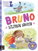 Bruno, szczeniak bohater. Opowiadania do doskonalenia czytania. Świat dziewczynek - Agata Giełczyńska-Jonik | mała okładka
