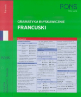 Błyskawicznie gramatyka francuska PONS - Opracowanie Zbiorowe | mała okładka