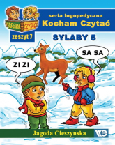Kocham czytać Zeszyt 7 Sylaby 5 (S,Z) - Jagoda Cieszyńska | mała okładka