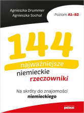 144 najważniejsze niemieckie rzeczowniki - Agnieszka Drummer | mała okładka