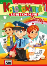 Zawody kolorowanka liczę i koloruję - Alicja Groszek-Abramowicz | mała okładka
