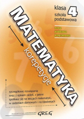 Matematyka korepetycje szkoła podstawowa klasa 4 -  | mała okładka