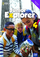 Język angielski junior explorer NEON podręcznik dla klasy 4 szkoły podstawowej EDYCJA 2023-2025 - Heath Jennifer | mała okładka