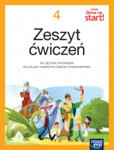 Język polski słowa na start! NEON zeszyt ćwiczeń dla klasy 4 szkoły podstawowej EDYCJA 2023-2025 - Brząkalik Krystyna | mała okładka