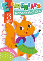 3-latek. Elementarz przedszkolaka - Dorota Krassowska | mała okładka