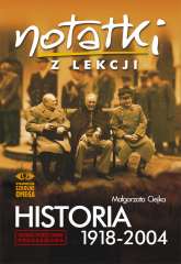 Notatki z lekcji Historia IX Historia 1918-2004 -  | mała okładka