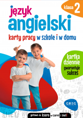 Język angielski. Karty pracy w szkole i w domu. Klasa 2 - Opracowanie Zbiorowe | mała okładka